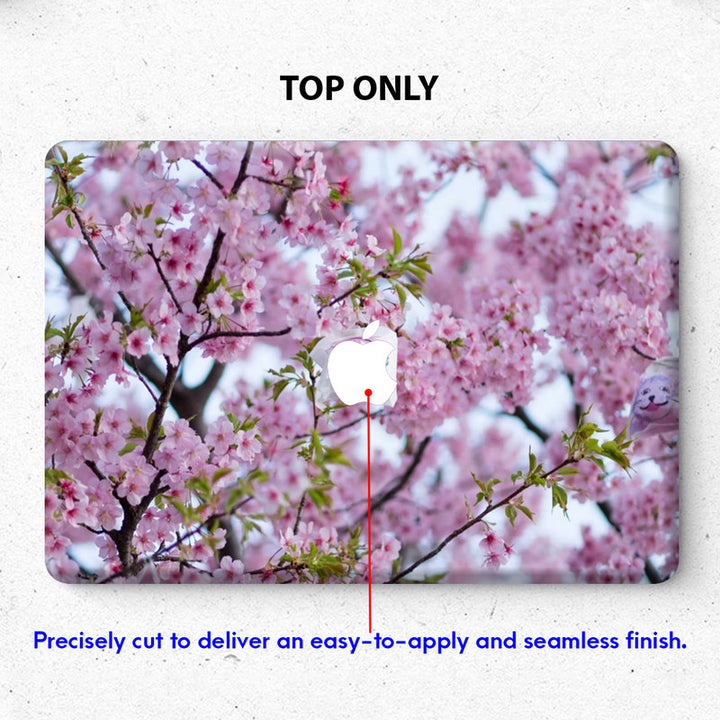 Laptop Skin for Apple MacBook - Light Pink Flowers - SkinsLegend