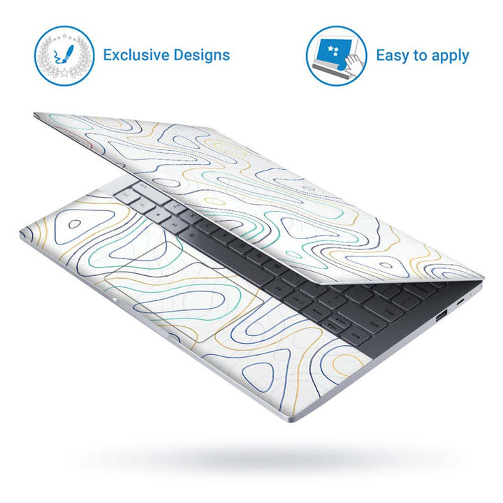 Full Panel Laptop Skin - Line Drawing