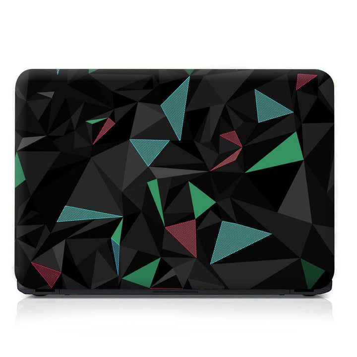 Full Panel Laptop Skin - Linen Triangles