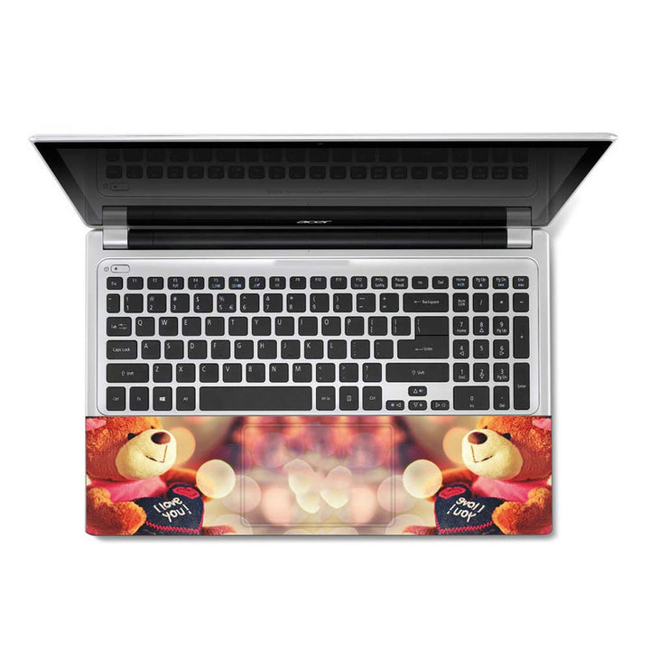 Full Panel Laptop Skin - Live Teddy