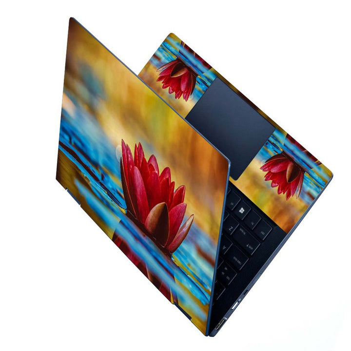 Full Panel Laptop Skin - Lotus