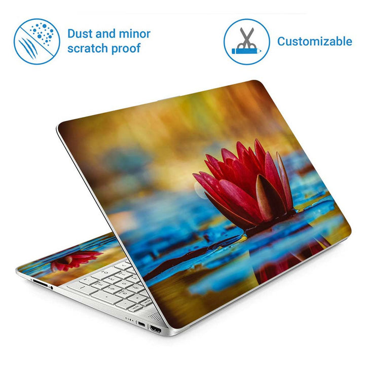 Full Panel Laptop Skin - Lotus