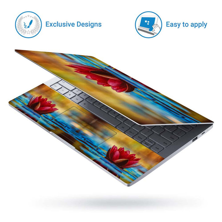 Full Panel Laptop Skin - Lotus