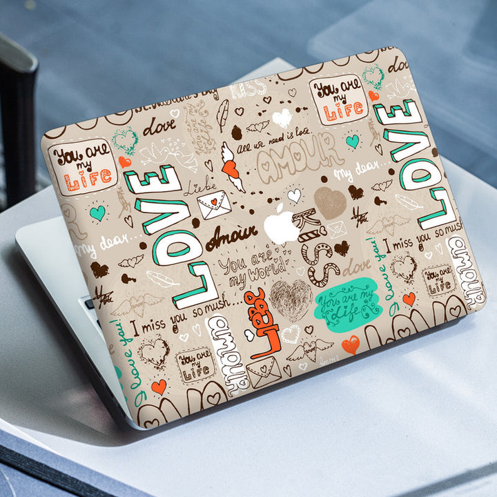 Laptop Skin for Apple MacBook - Love Amour - SkinsLegend