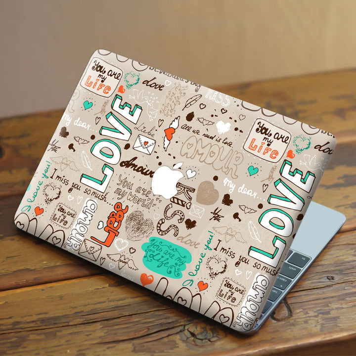 Laptop Skin for Apple MacBook - Love Amour - SkinsLegend