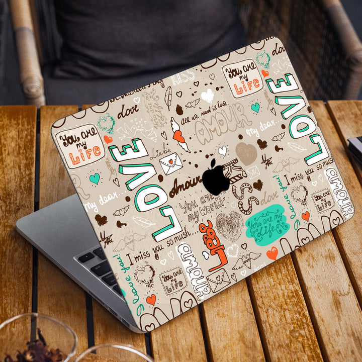 Laptop Skin for Apple MacBook - Love Amour - SkinsLegend