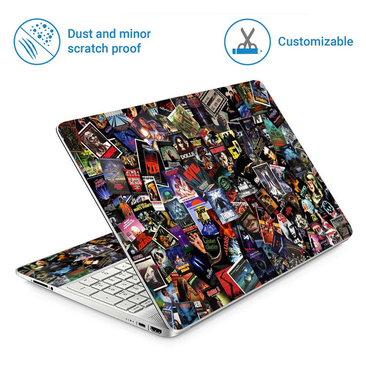 Full Panel Laptop Skin - Magzine Collage