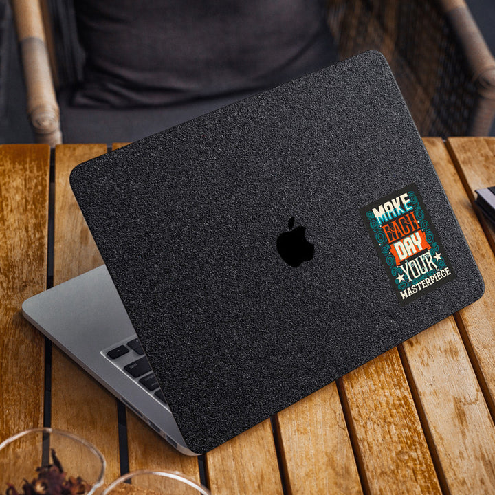 Laptop Skin for Apple MacBook - Make Each Day Your Black Back - SkinsLegend