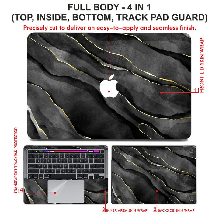 Laptop Skin for Apple MacBook - Marble D003 - SkinsLegend