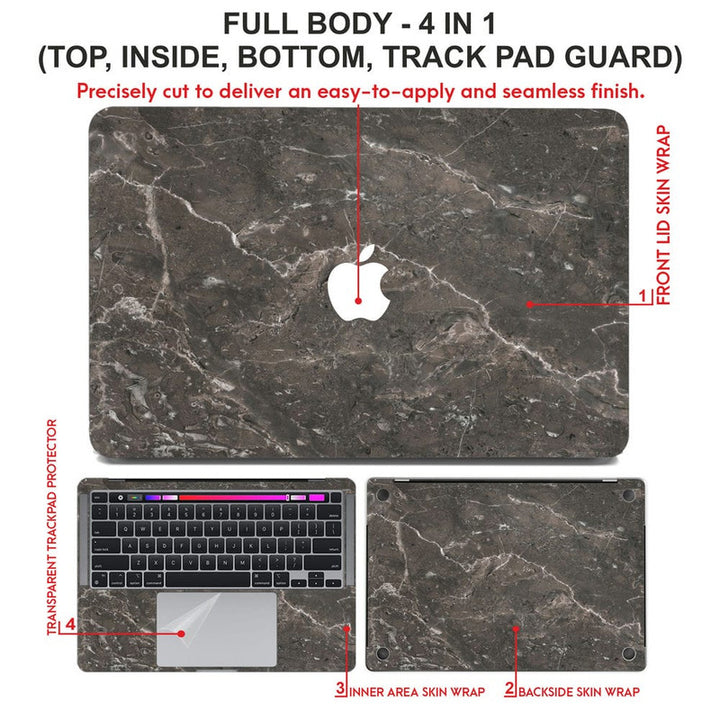 Laptop Skin for Apple MacBook - Marble D029 - SkinsLegend