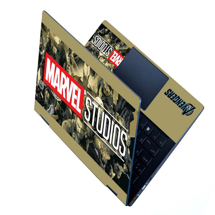 Full Panel Laptop Skin - Marvel Back Figure