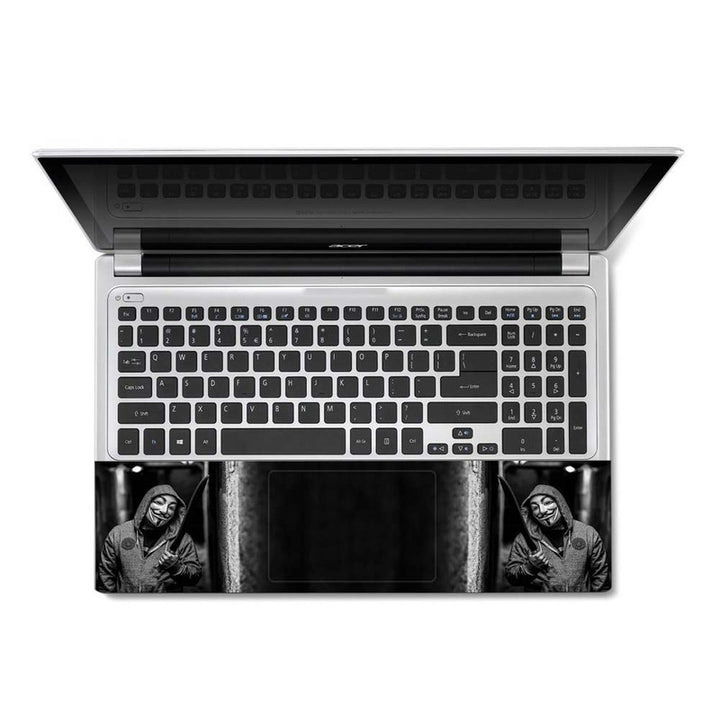 Full Panel Laptop Skin - Maskguy BW