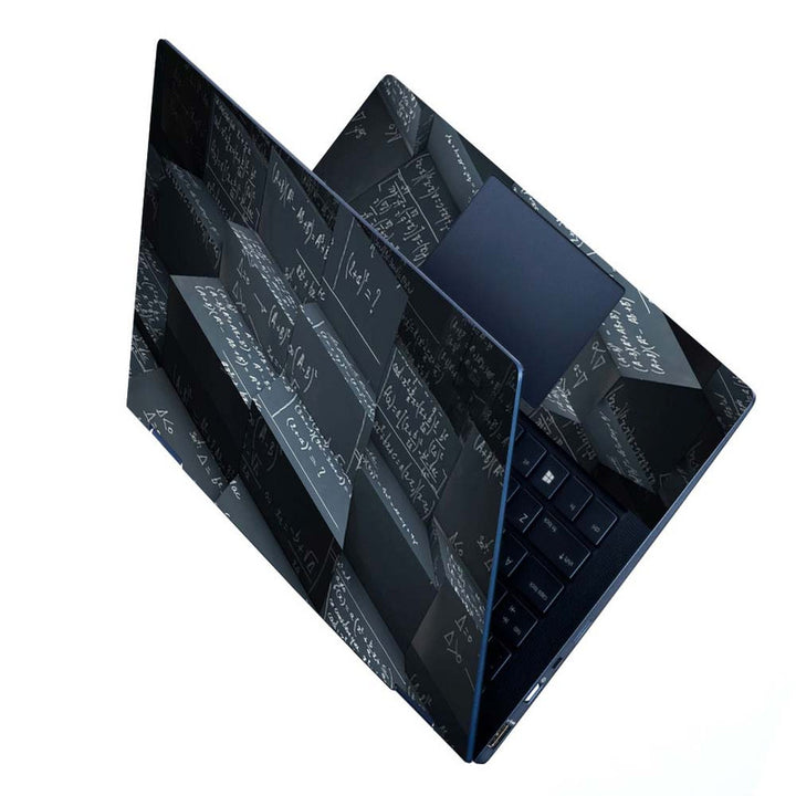 Full Panel Laptop Skin - Maths Equation Boxes