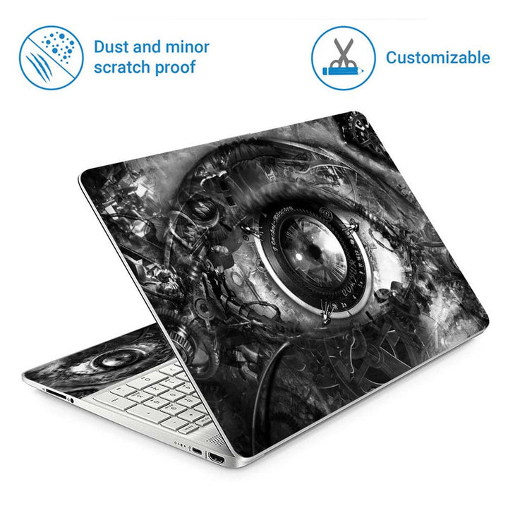 Full Panel Laptop Skin - Mechanical Eye