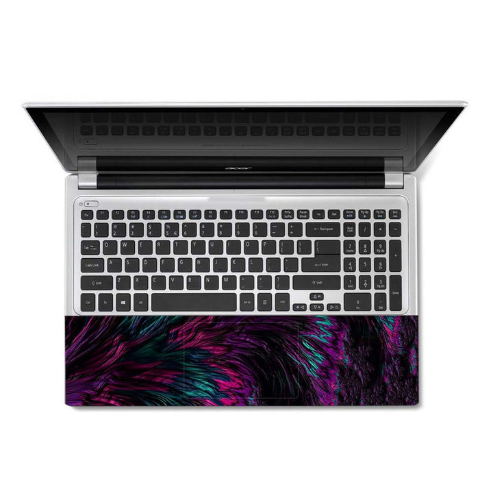 Full Panel Laptop Skin - Megenta Tone Stroke