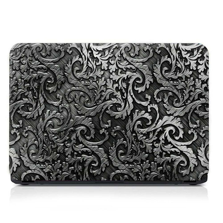 Full Panel Laptop Skin - Metal Floral