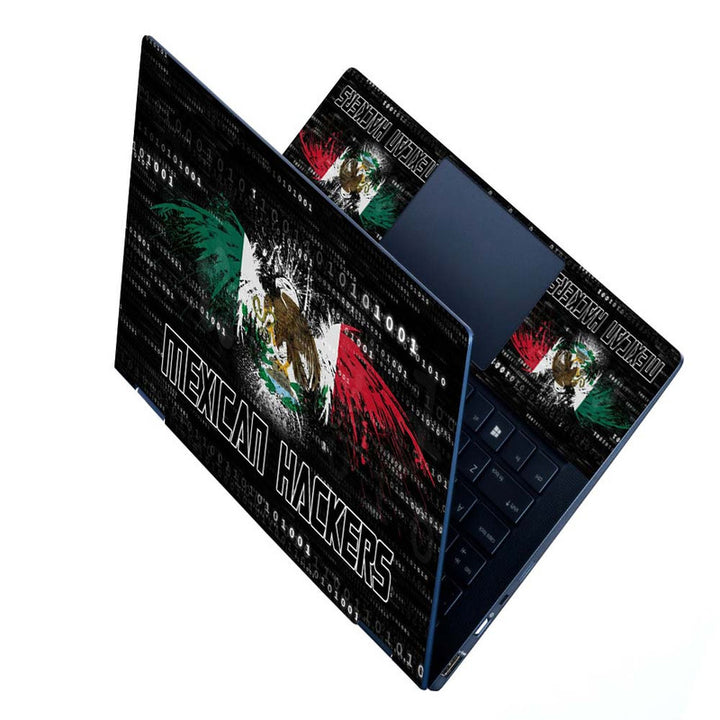 Full Panel Laptop Skin - Mexican Hackers