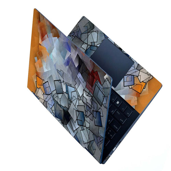 Full Panel Laptop Skin - Mirror Abstract