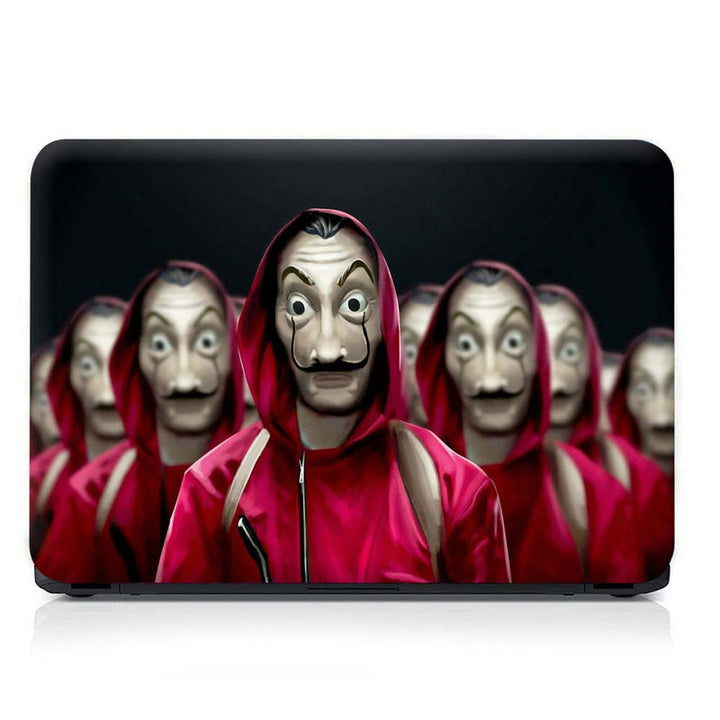 Full Panel Laptop Skin - Money Heist