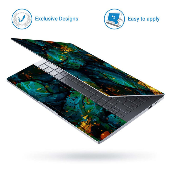 Full Panel Laptop Skin - Multi Abstract Mirror Art