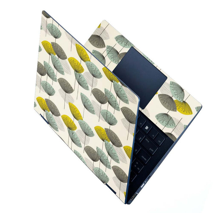 Full Panel Laptop Skin - Multi Flower Art