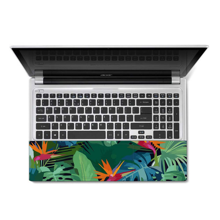 Full Panel Laptop Skin - Multi Leaves Painting Art