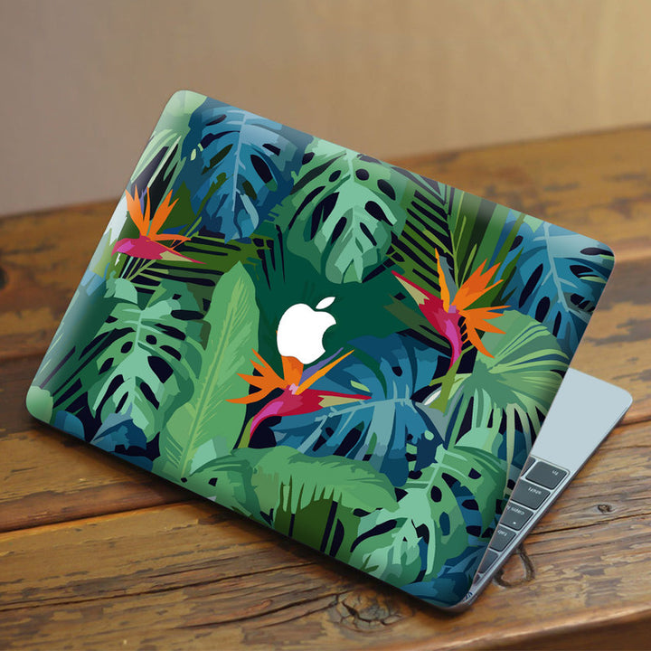 Laptop Skin for Apple MacBook - Multi Leaves Painting Art - SkinsLegend