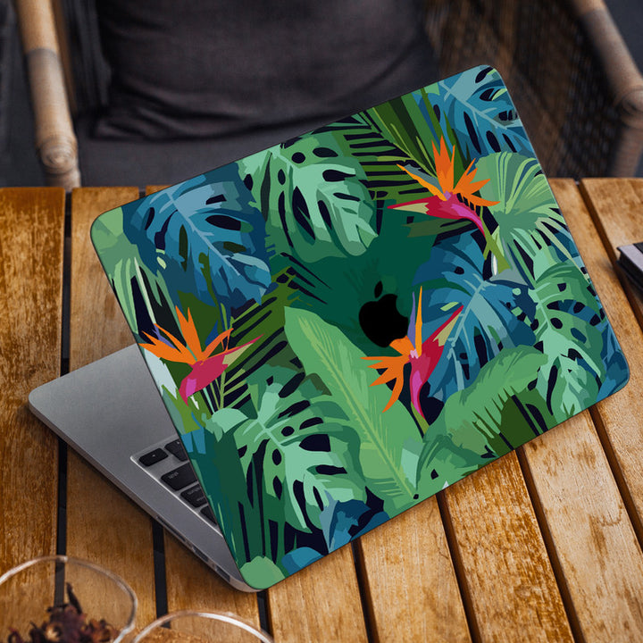 Laptop Skin for Apple MacBook - Multi Leaves Painting Art - SkinsLegend