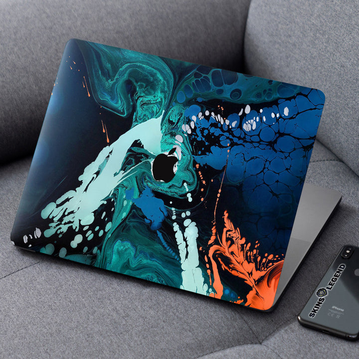 Laptop Skin for Apple MacBook - Multicolour Stone Art - SkinsLegend