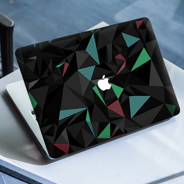 Laptop Skin for Apple MacBook - Multicolour Triangles - SkinsLegend