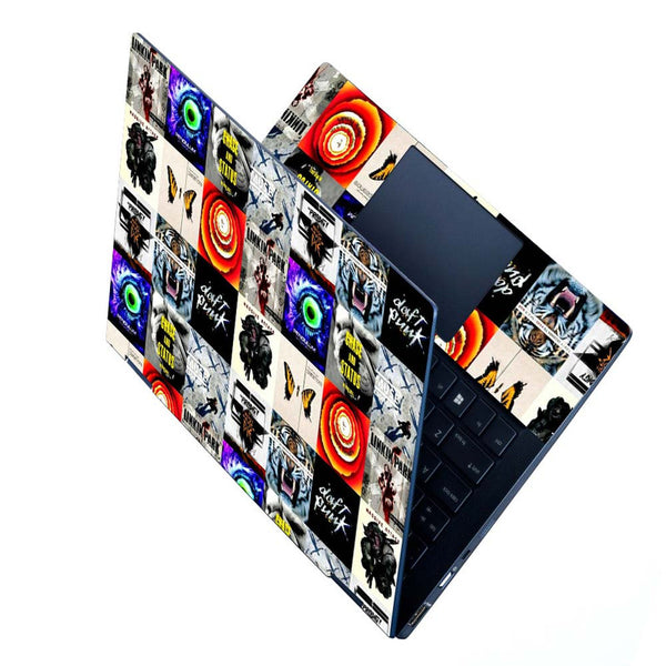 Full Panel Laptop Skin - Music Bands