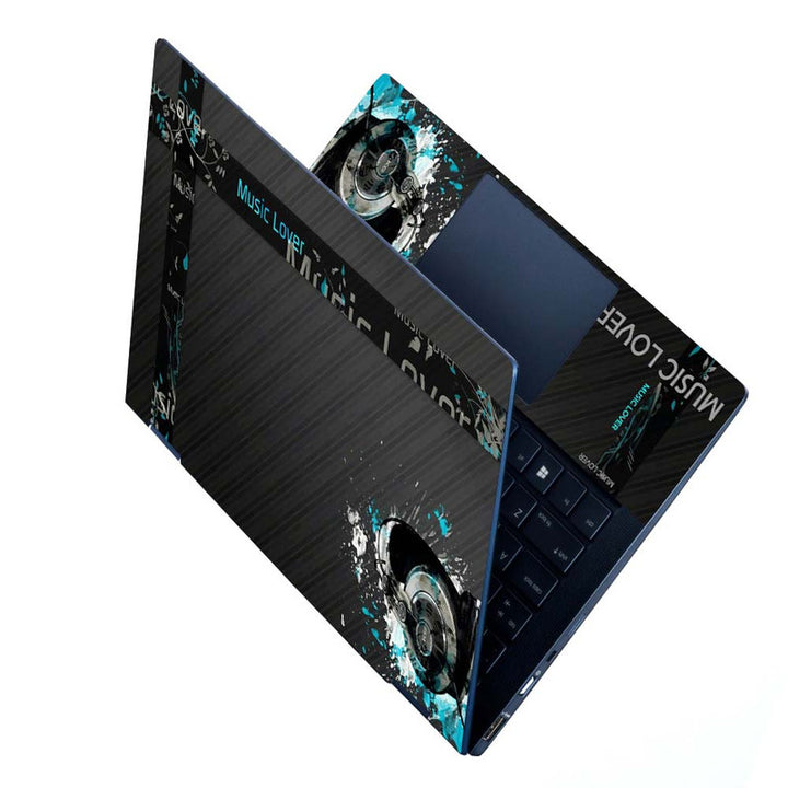 Full Panel Laptop Skin - Music Lover