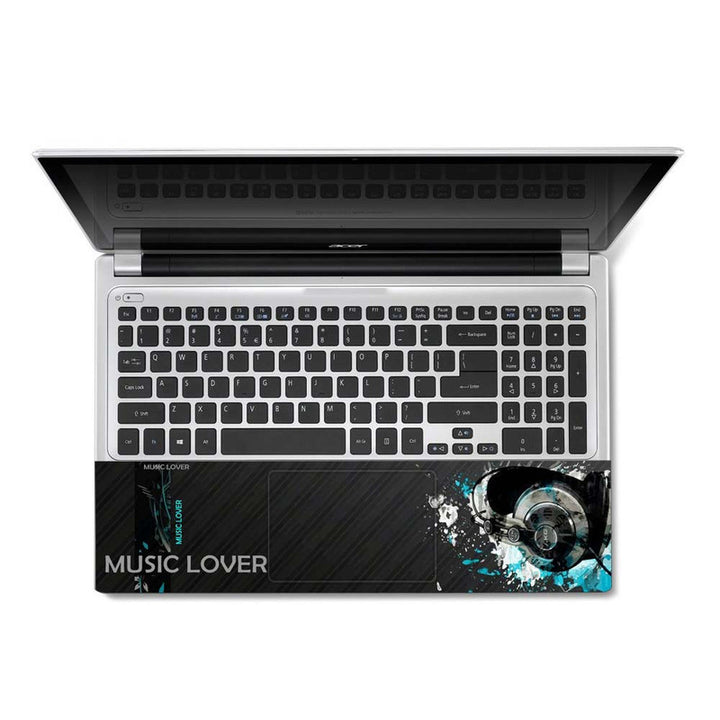 Full Panel Laptop Skin - Music Lover