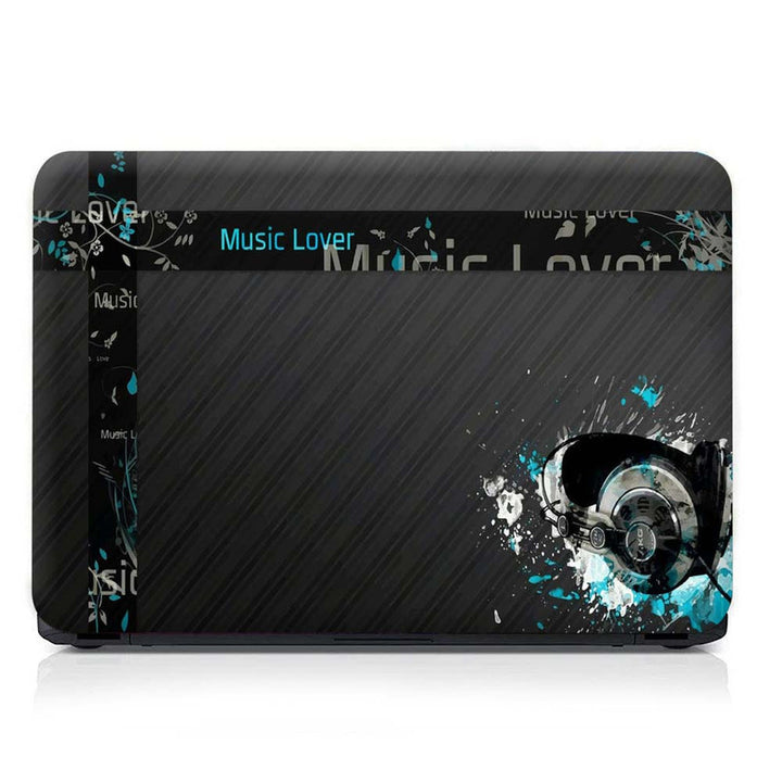 Full Panel Laptop Skin - Music Lover