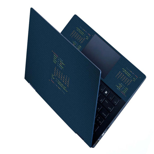 Full Panel Laptop Skin - New Year Code