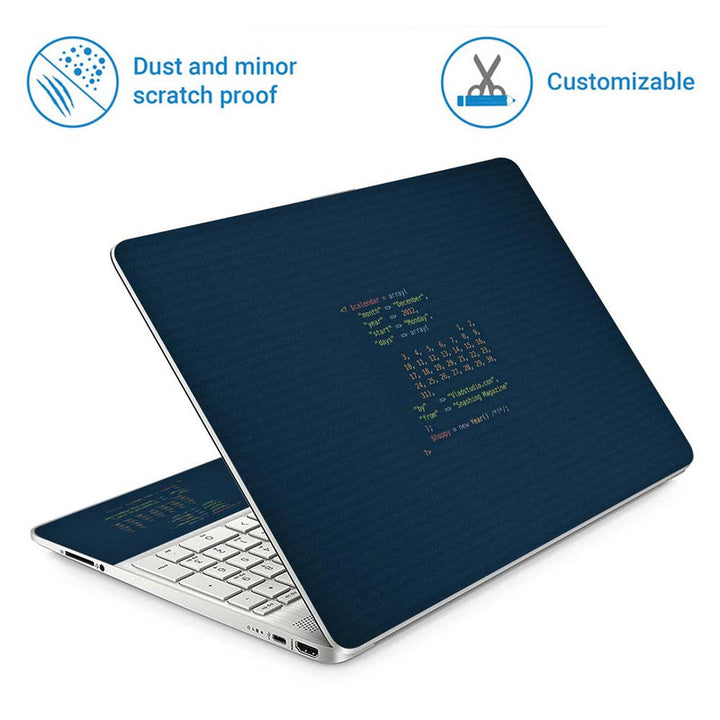 Full Panel Laptop Skin - New Year Code