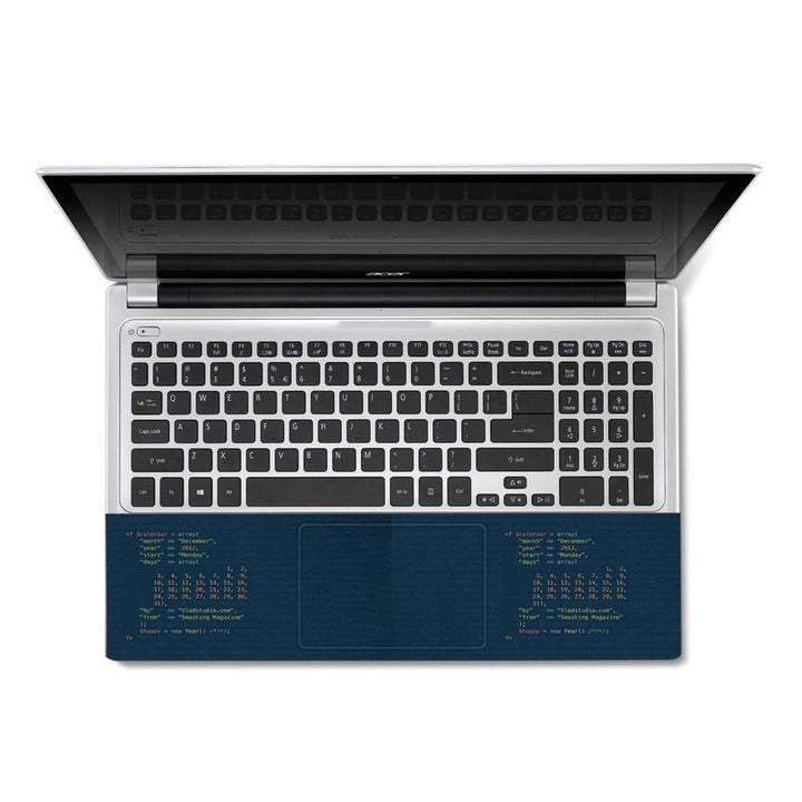 Full Panel Laptop Skin - New Year Code