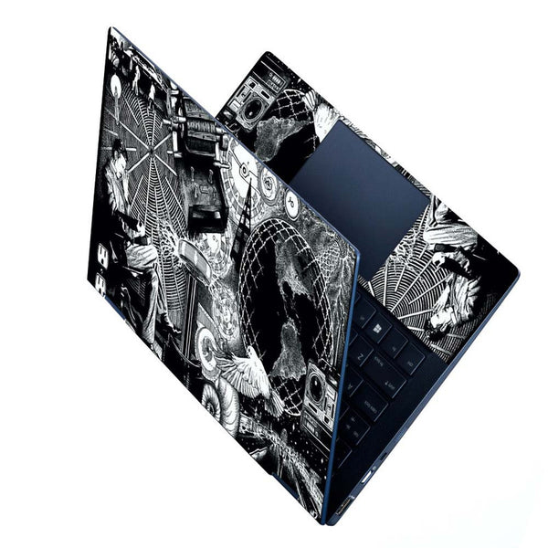 Full Panel Laptop Skin - Nikola Tesla