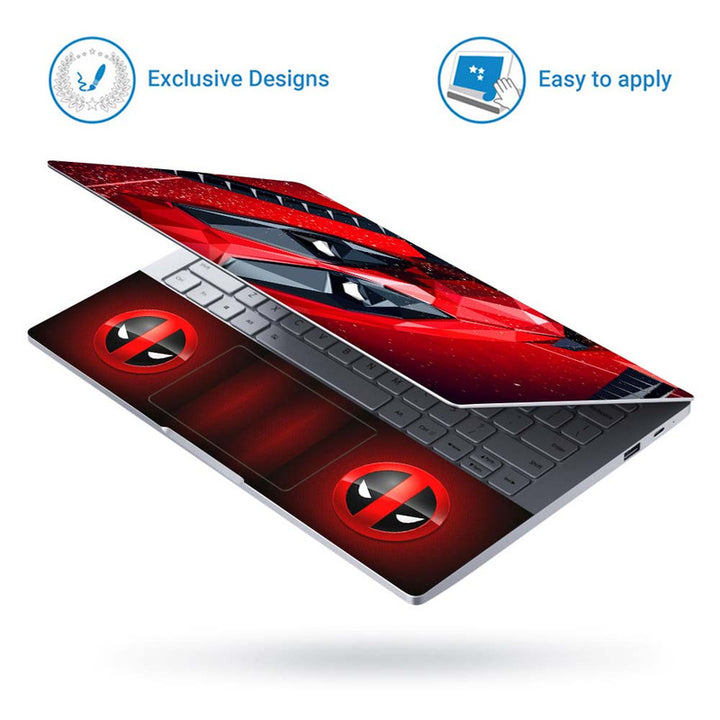 Full Panel Laptop Skin - Ninja Art