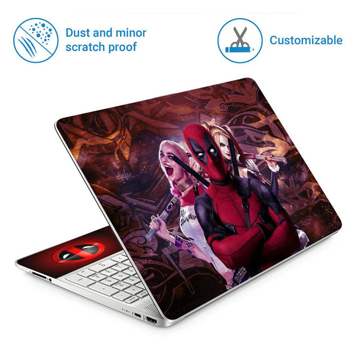 Full Panel Laptop Skin - Ninja Wall Art