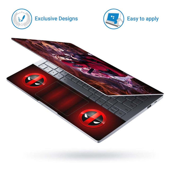 Full Panel Laptop Skin - Ninja Wall Art