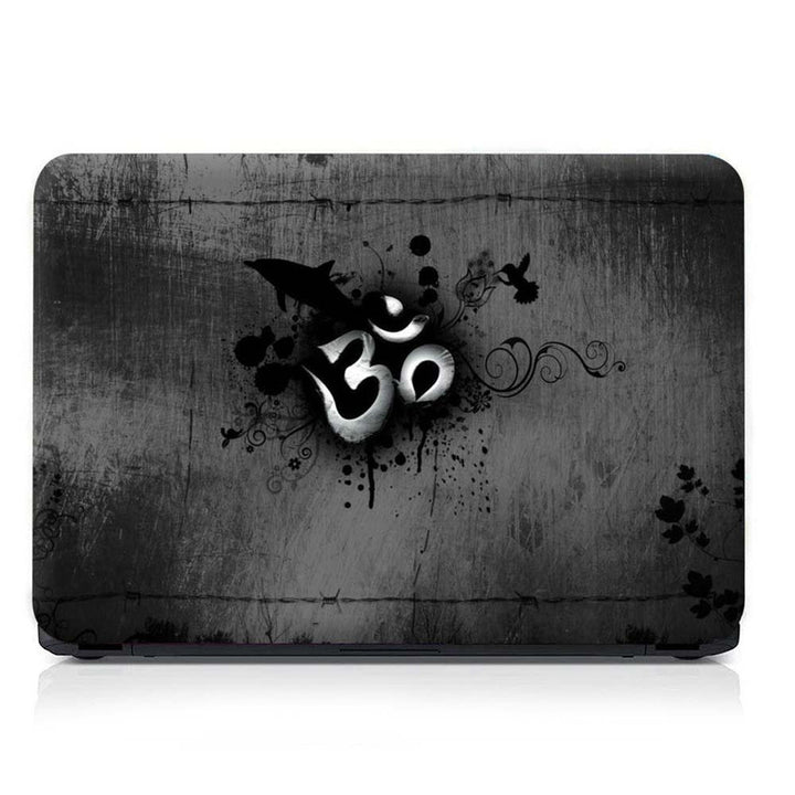 Full Panel Laptop Skin - Om Metal