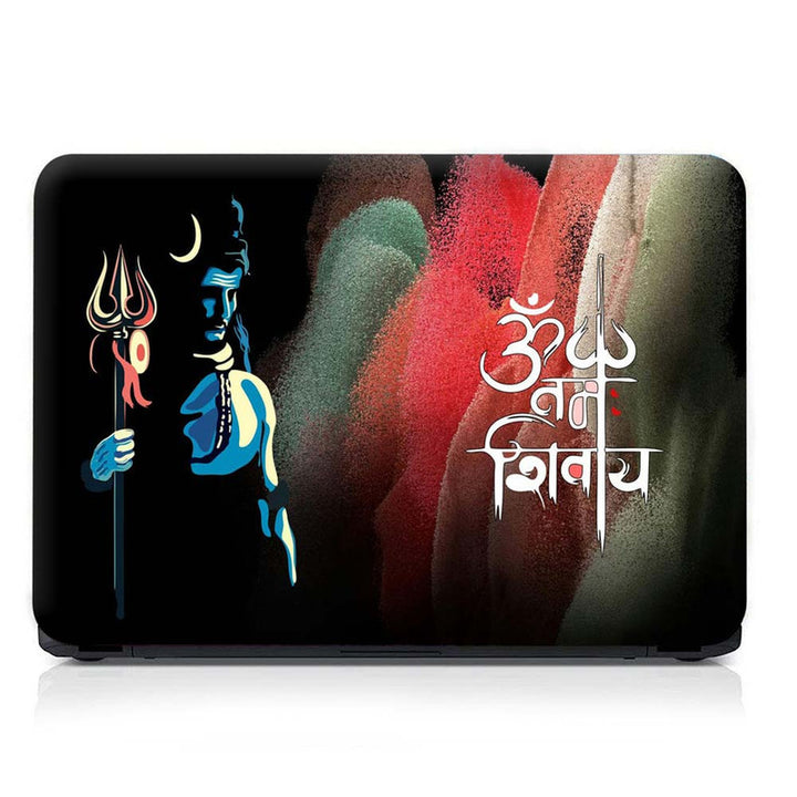 Full Panel Laptop Skin - Om Namah Shivay Icing
