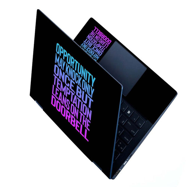 Full Panel Laptop Skin - Opportunity