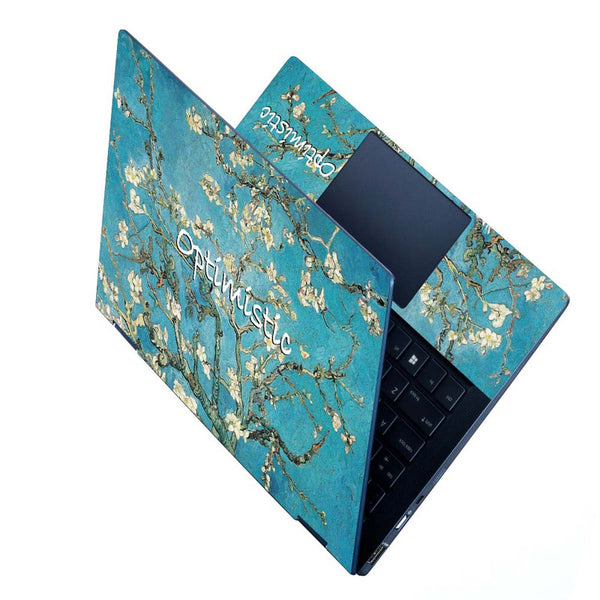 Full Panel Laptop Skin - Optimistic Blossom