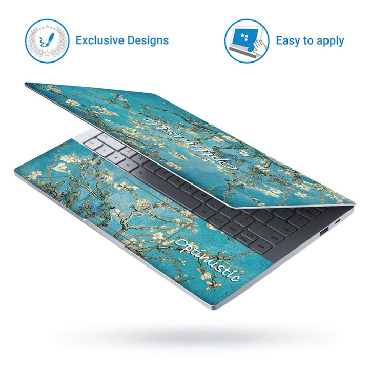 Full Panel Laptop Skin - Optimistic Blossom