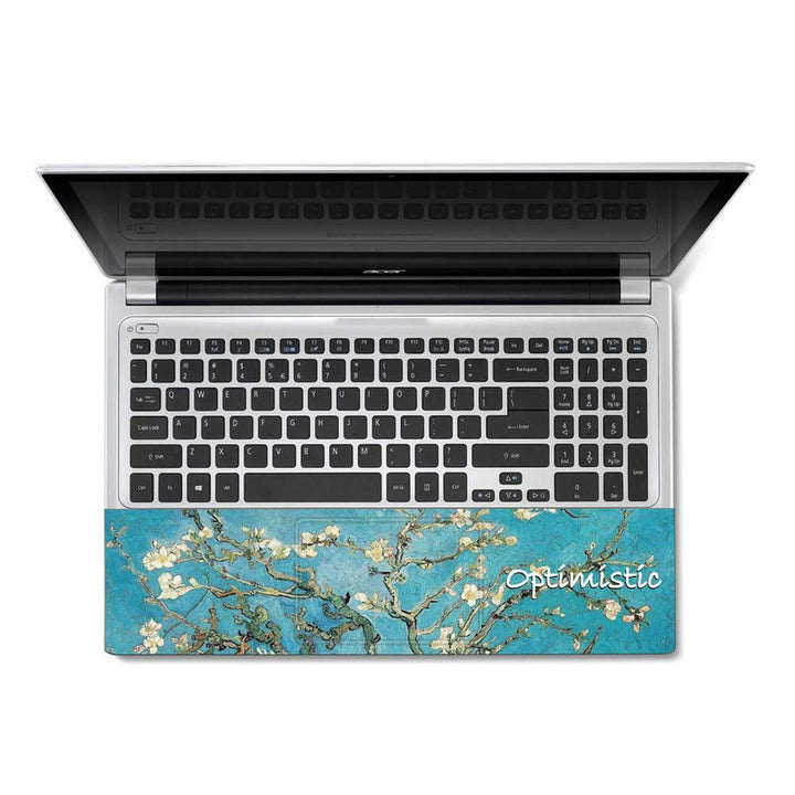 Full Panel Laptop Skin - Optimistic Blossom