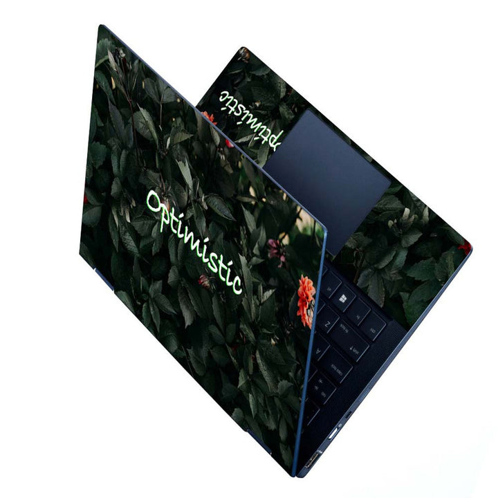 Full Panel Laptop Skin - Optimistic Floral