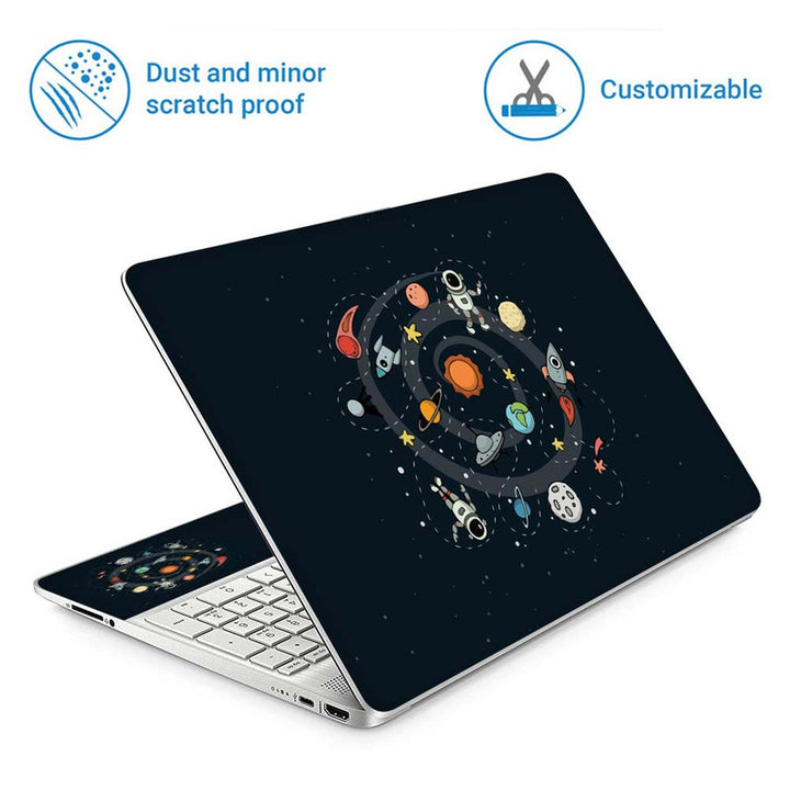 Full Panel Laptop Skin - Orbit