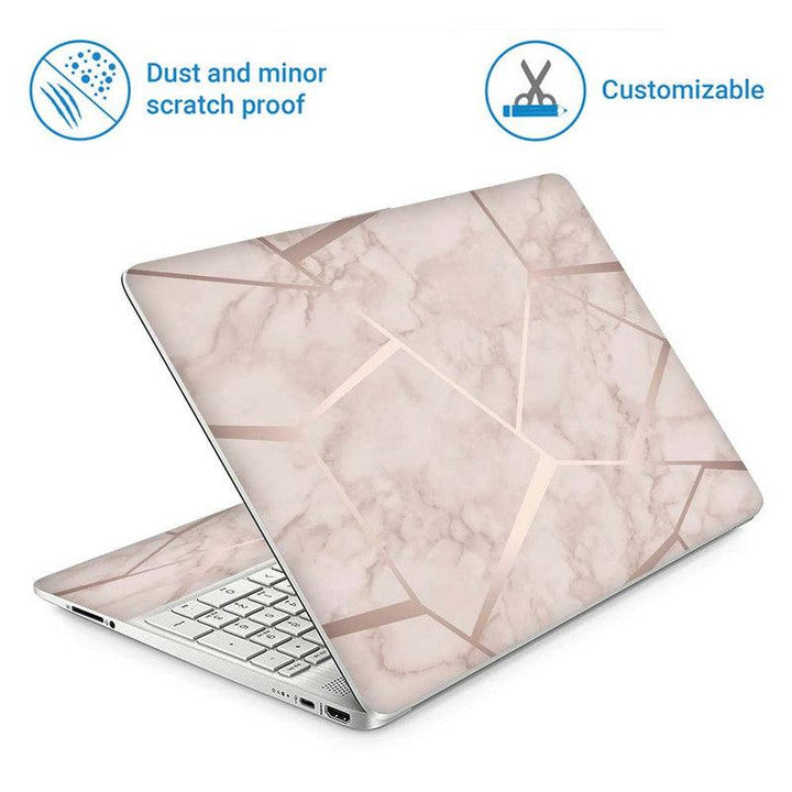 Full Panel Laptop Skin - Pink Rose Gold